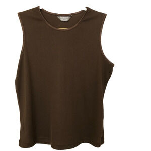 Allison Daley Petite Ribbed Tank